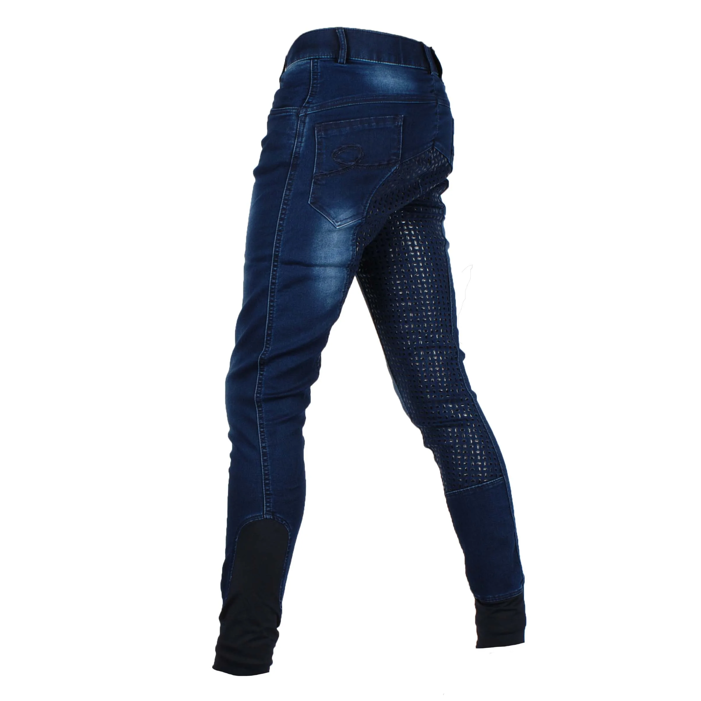 Harrys Horse Liciano FG denim men's riding breeches