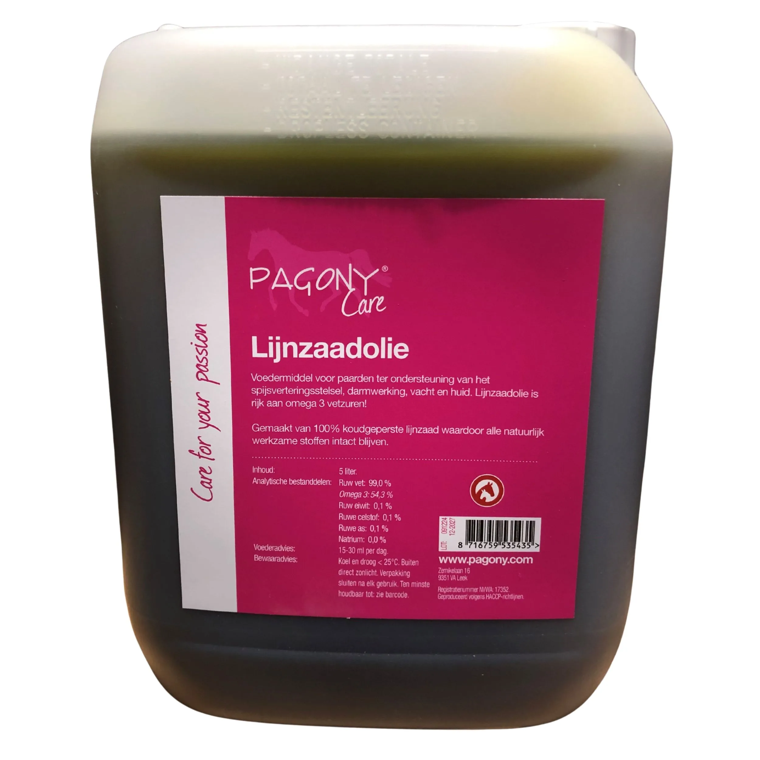Pagony Care Linseed Oil 5 ltr