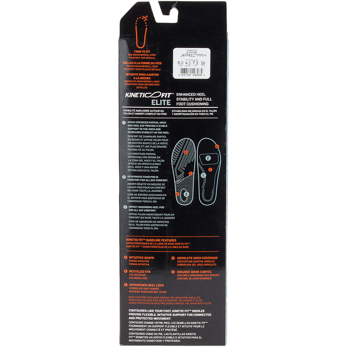 Men's Kinetic Fit™ Elite Footbed Wide Width