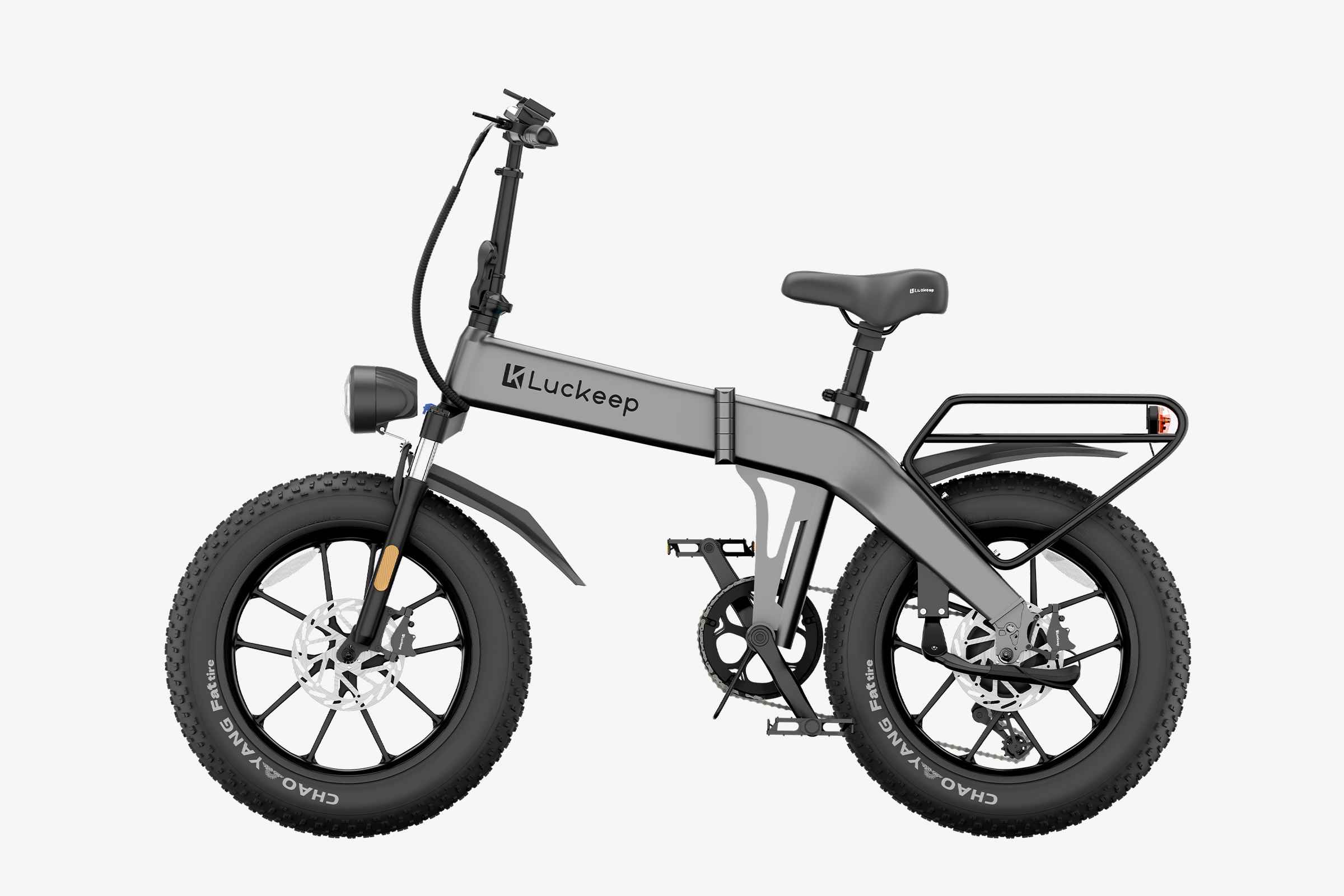 Luckeep X1 Folding eBike｜48V15Ah Battery｜Long Range｜Off-Road｜Compact & Foldable