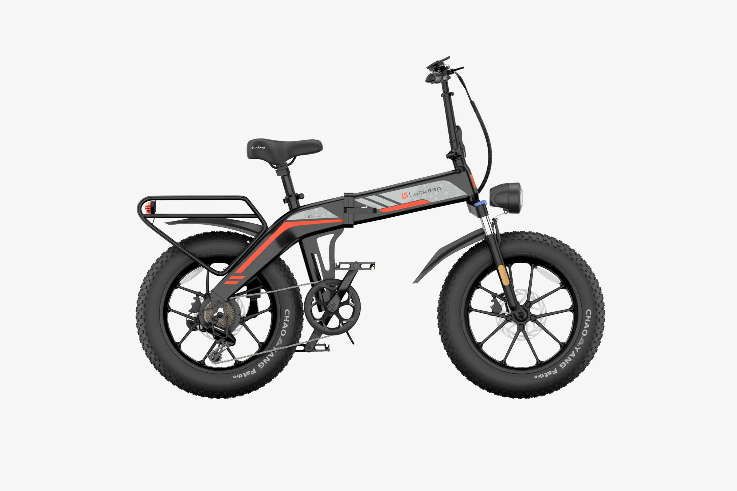 Luckeep X1 Folding eBike｜48V15Ah Battery｜Long Range｜Off-Road｜Compact & Foldable