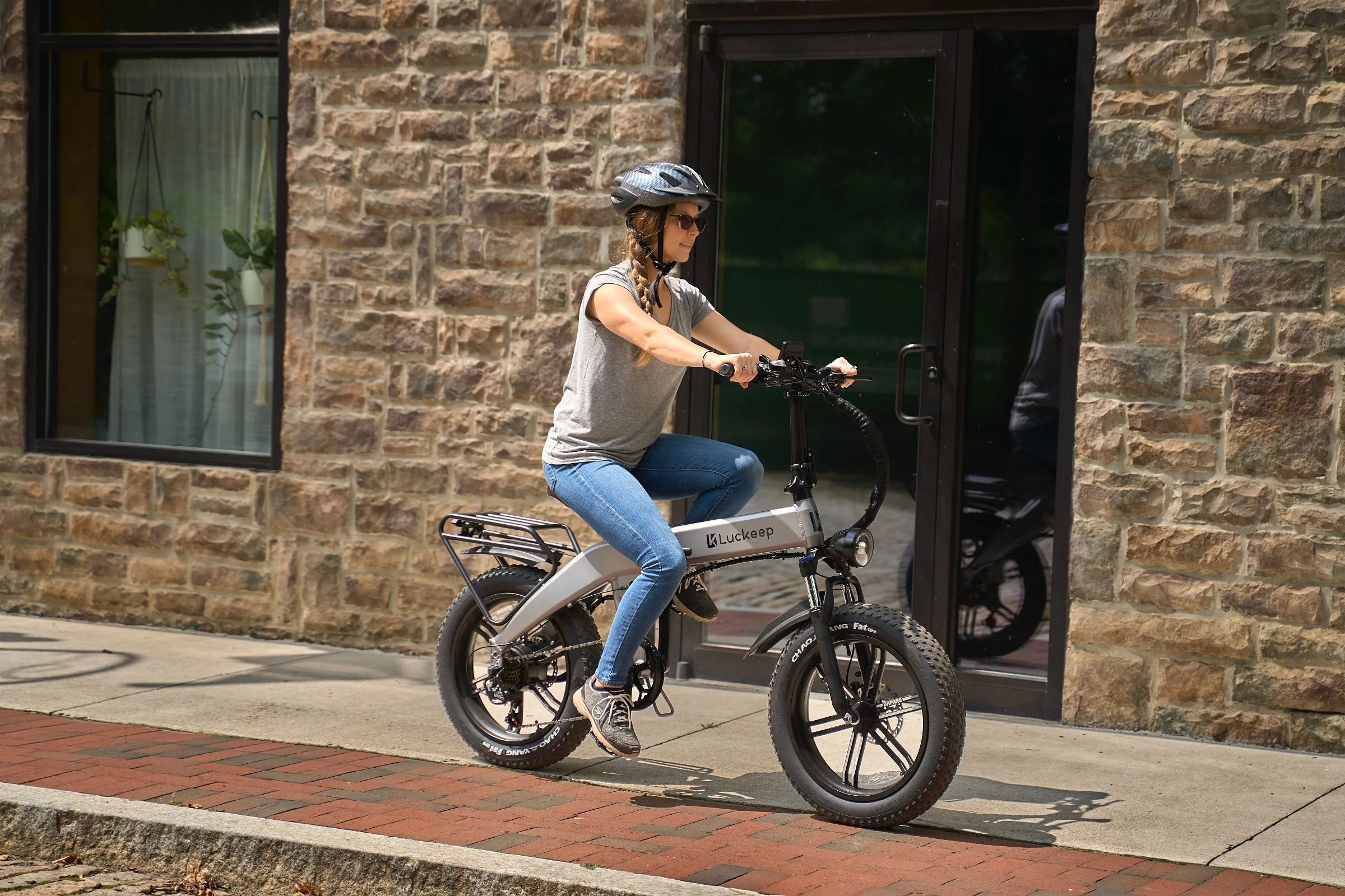 Luckeep X1 Folding eBike｜48V15Ah Battery｜Long Range｜Off-Road｜Compact & Foldable
