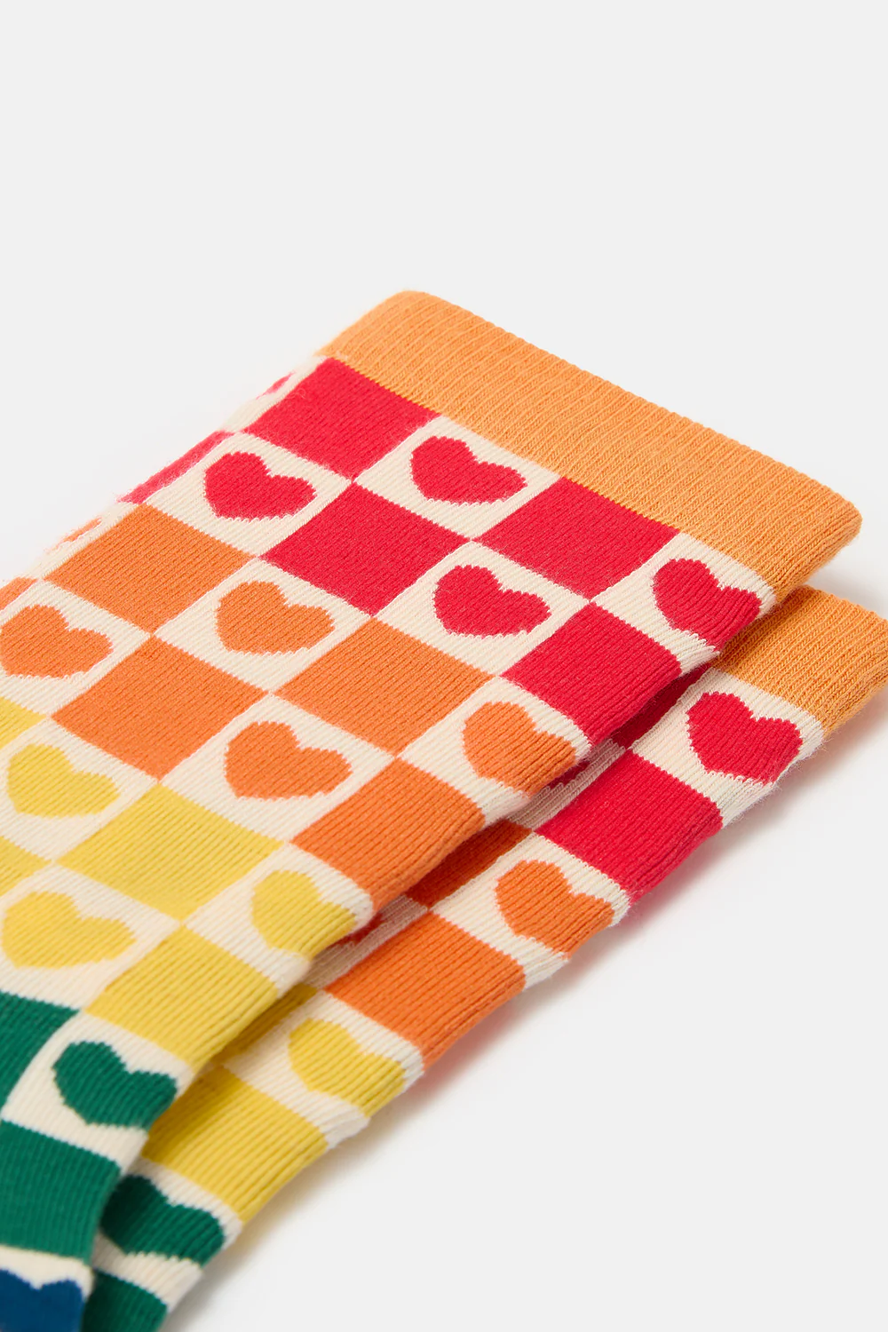 JoJo - Cotton Socks in Heart to Heart Print