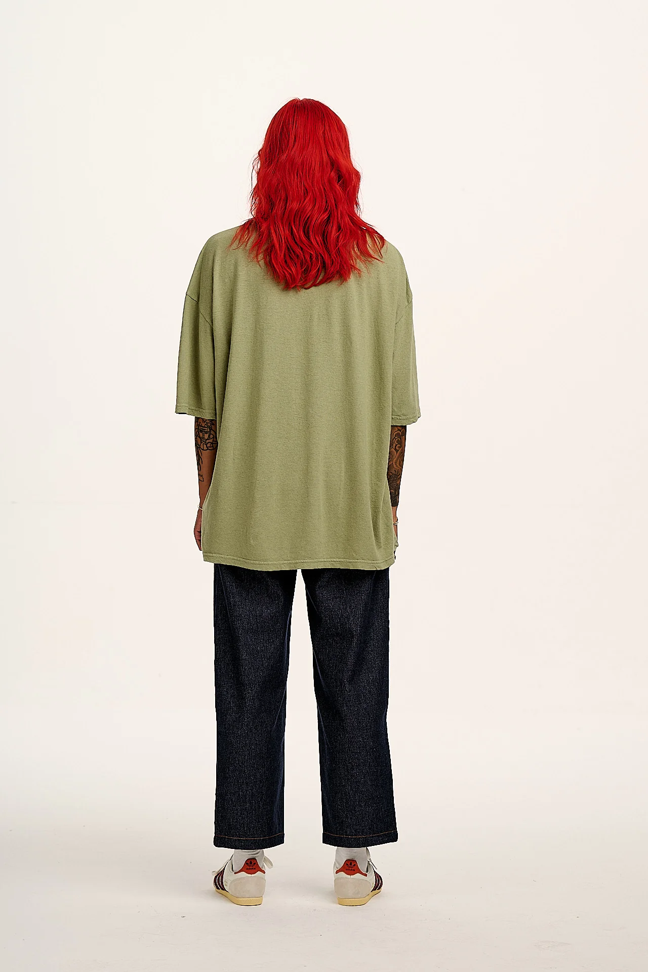 Toulon - Short Sleeve Pocket Tee in Sage Green