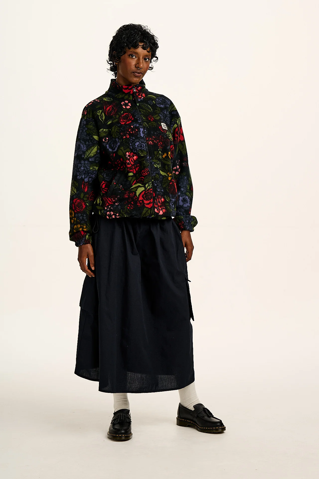 Nicks - Full Zip Polar Fleece in Maria Print