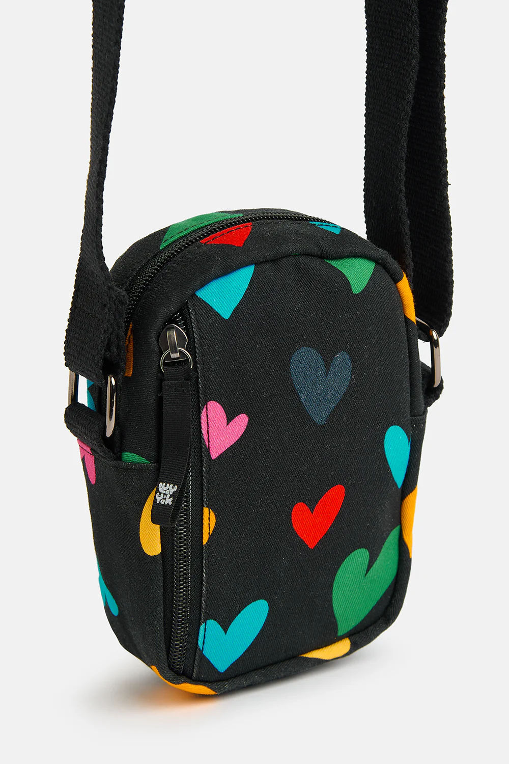 Brady - Crossbody Bag in Multi Cupid Print