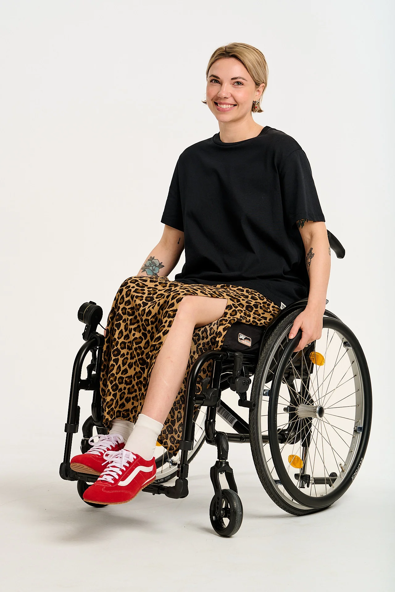 Denver - Cotton Tee in Black