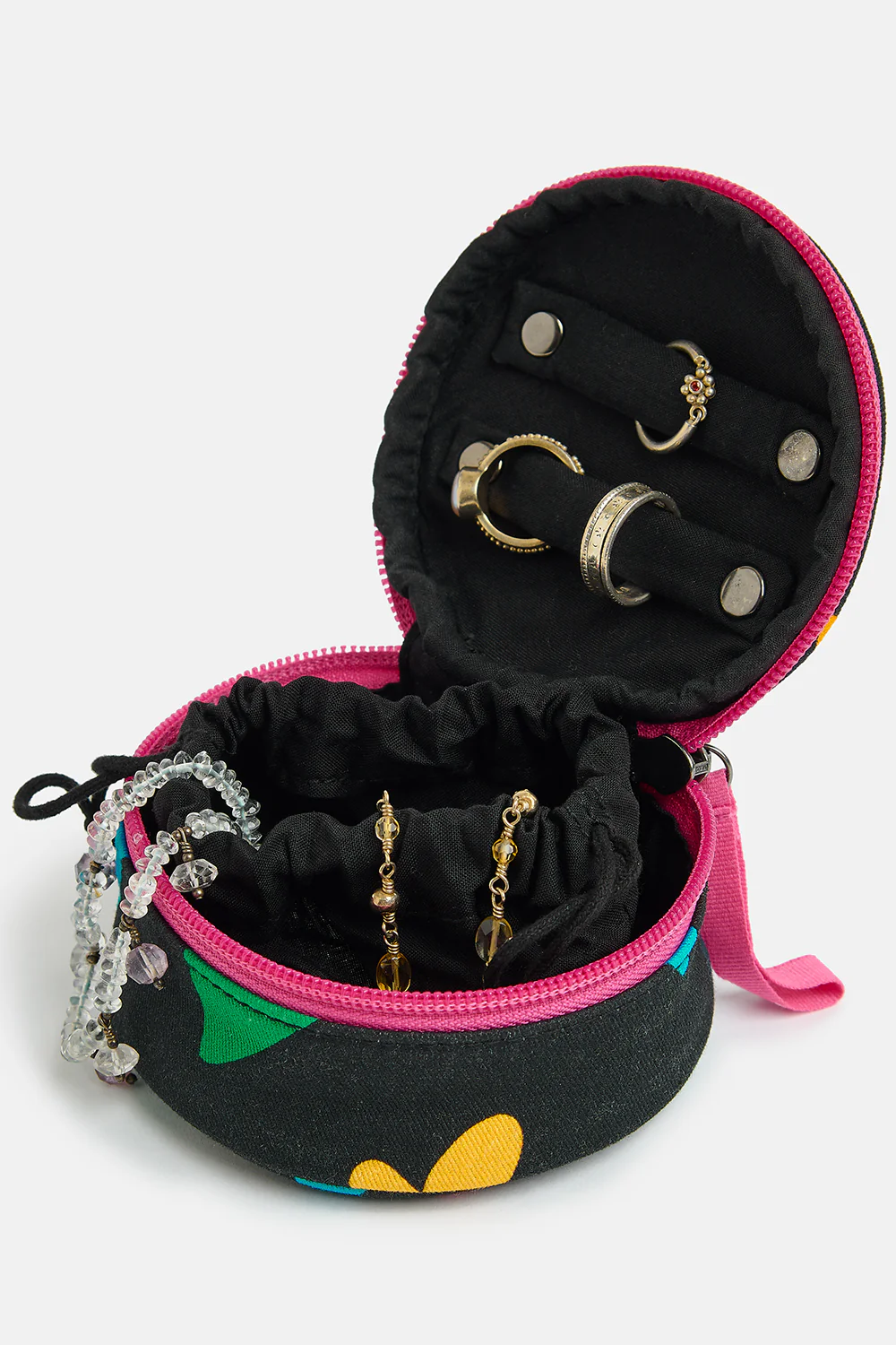 Rouen -  Jewellery Case in Multi Cupid Print