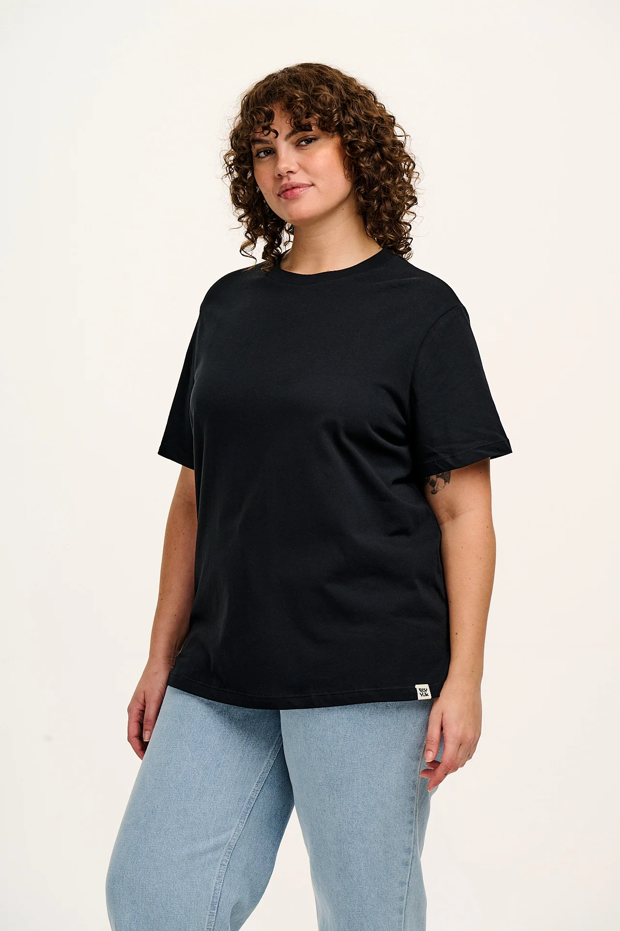 Denver - Cotton Tee in Black