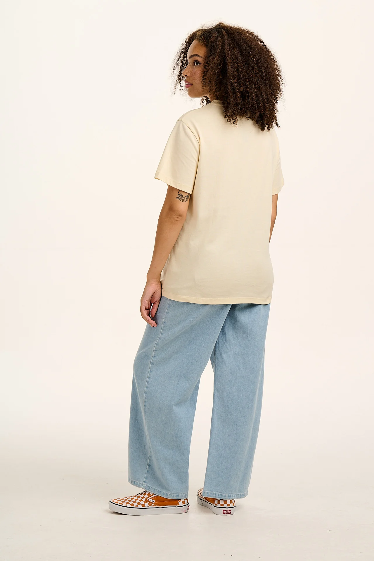 Denver - Cotton Tee in Take Care Print