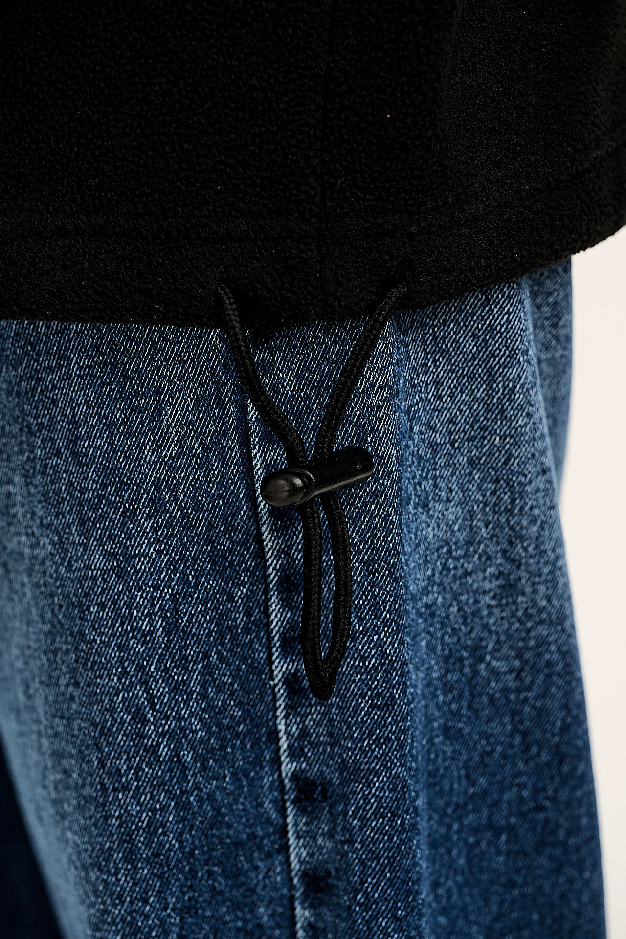 Nicks - Full Zip Polar Fleece in Black