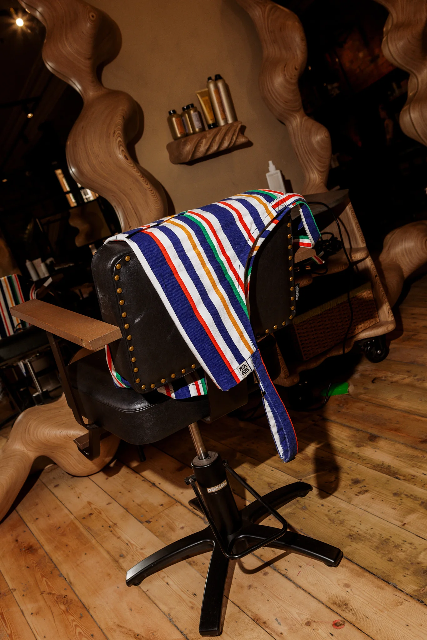 Amaia - Midweight Apron in Brighton Stripe Print