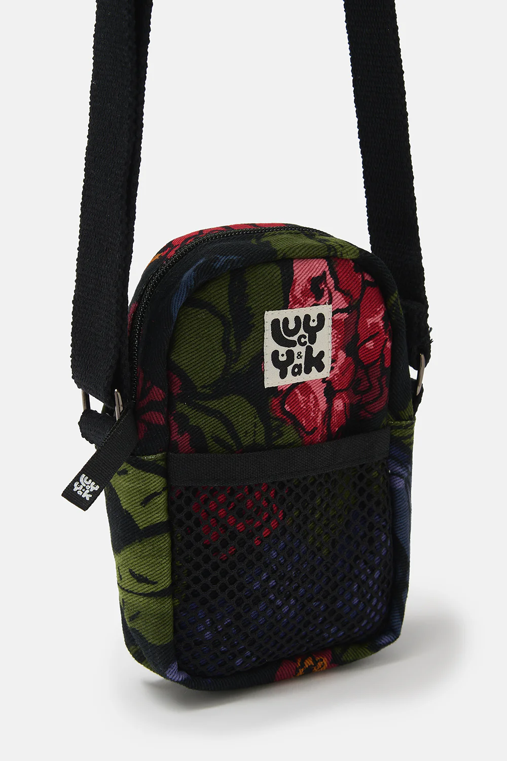 Brady - Cotton Crossbody Bag in Maria Print