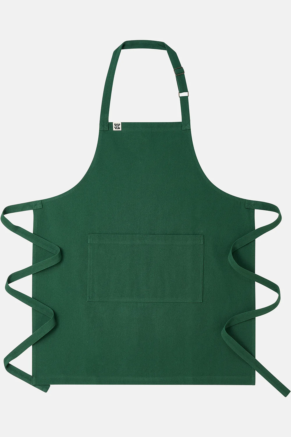 Amaia - Midweight Cotton Apron in Posy Green