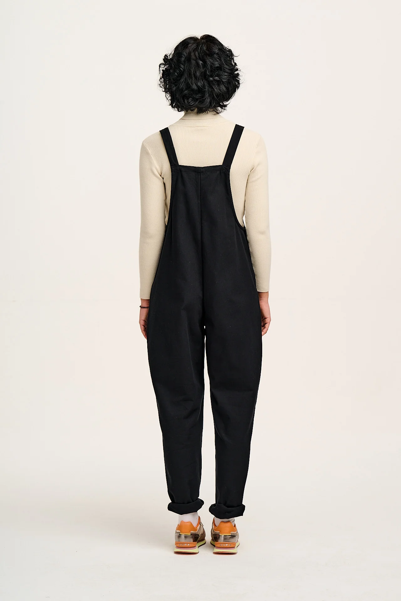 Original - Cotton Dungarees in Black