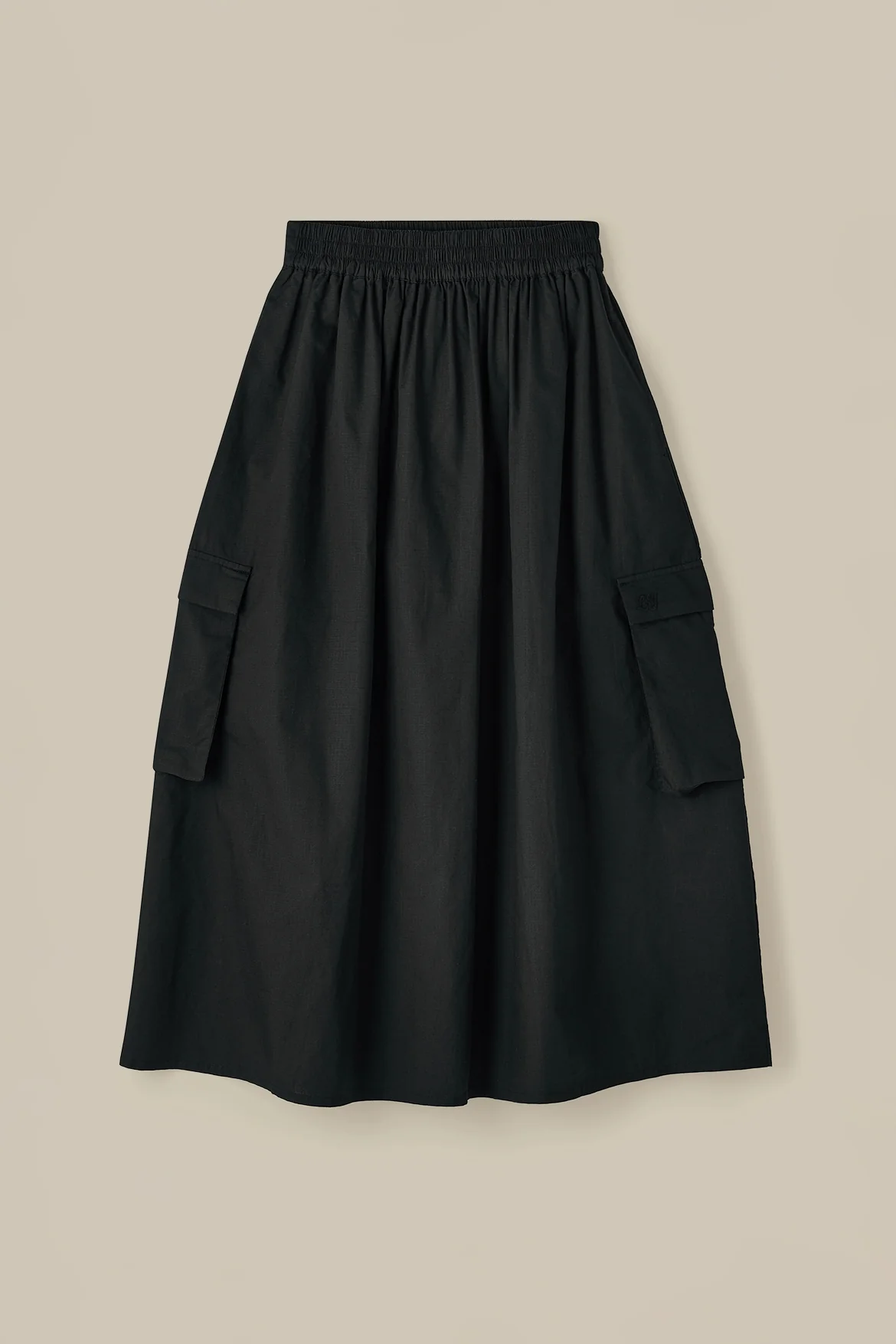 Dakota - Midi Skirt in Black