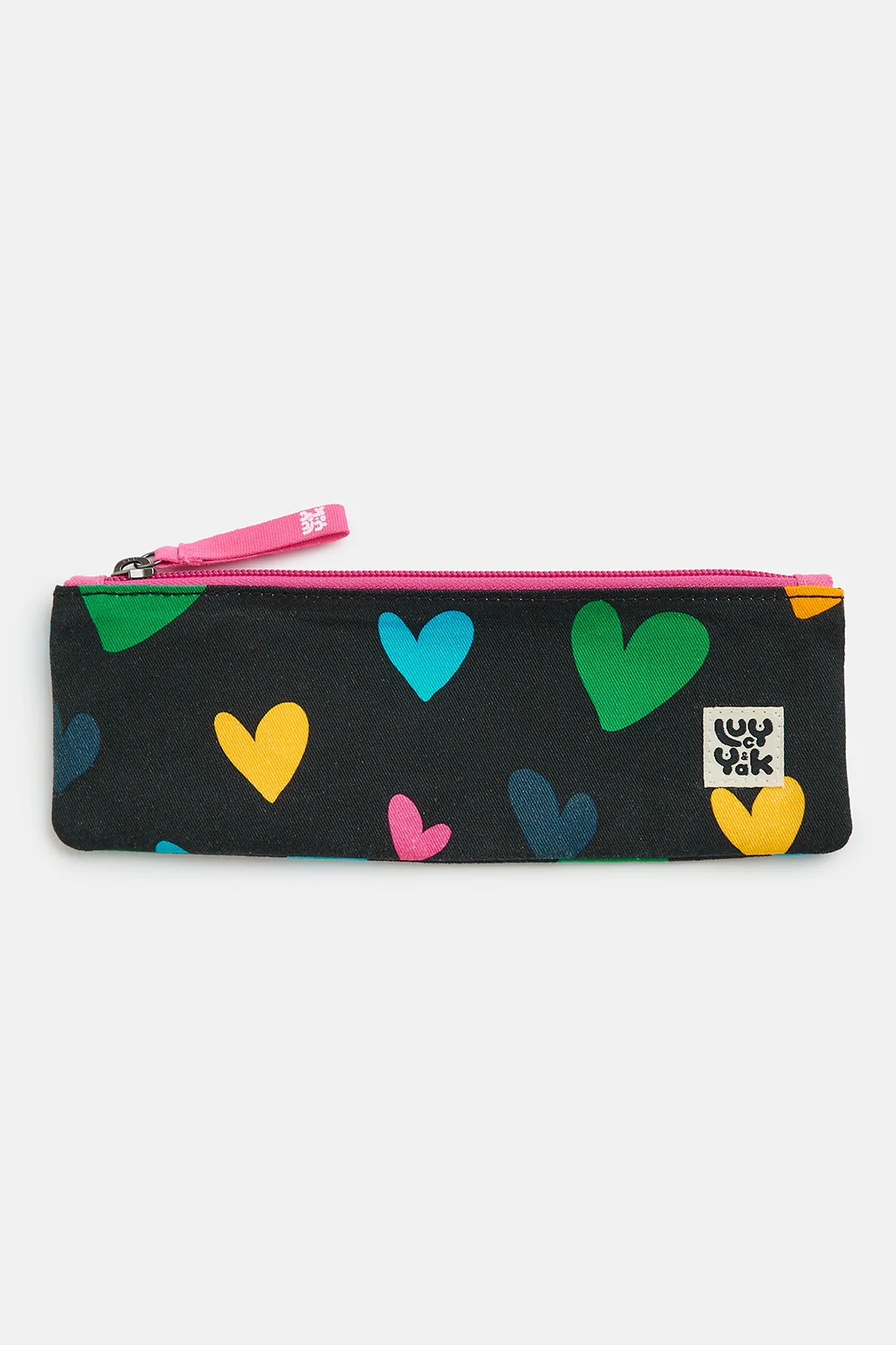 Pierra - Pencil Case Pouch in Multi Cupid Print