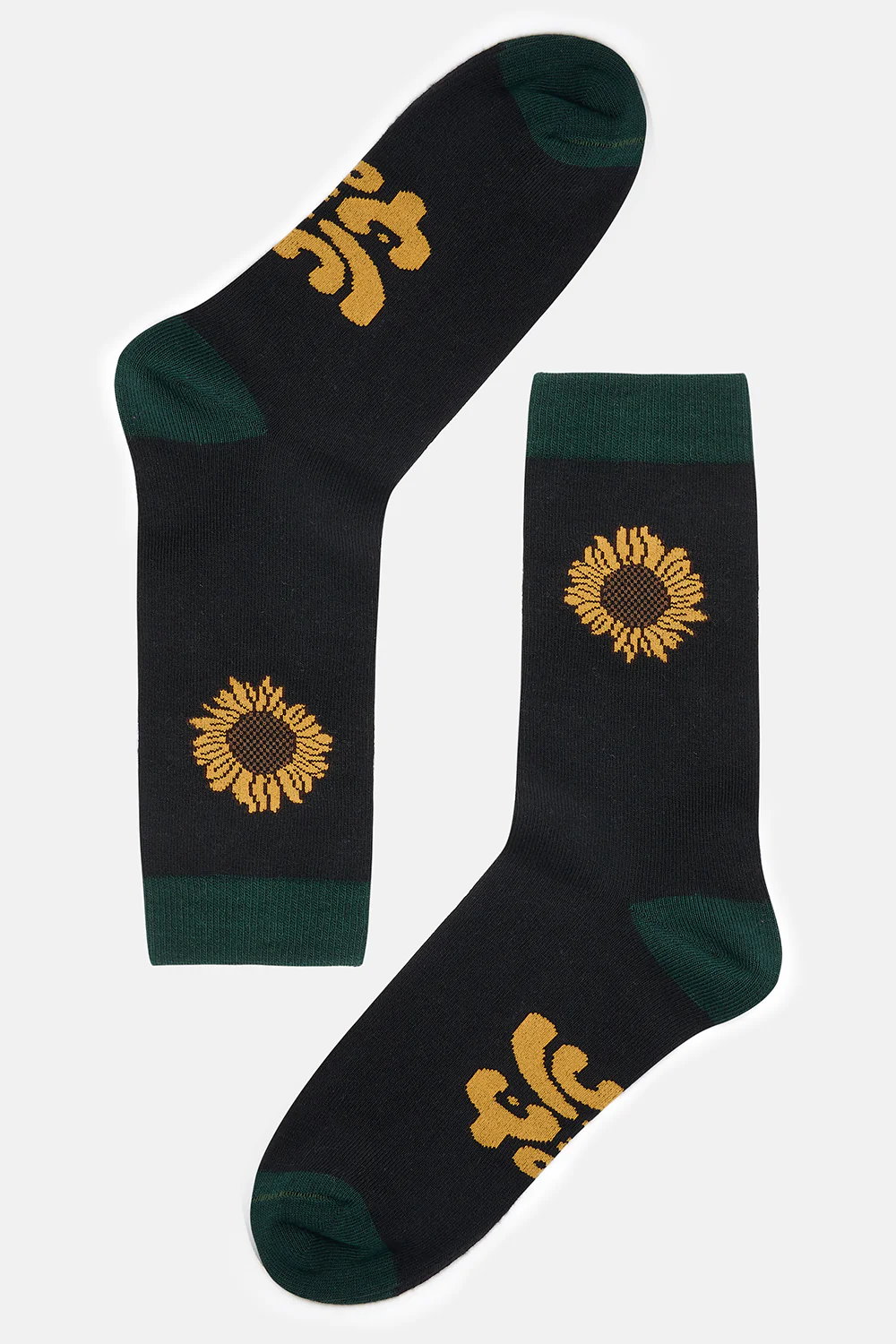JoJo - Cotton Socks in Autumn Sunflower Print