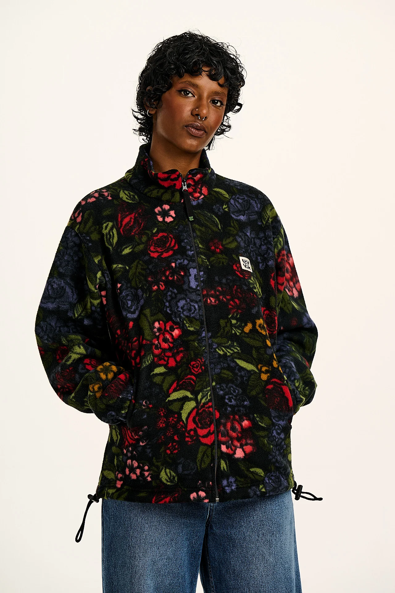 Nicks - Full Zip Polar Fleece in Maria Print