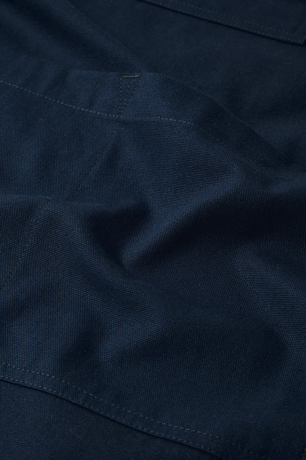 Ada - Midweight Cotton Apron in Navy Blue