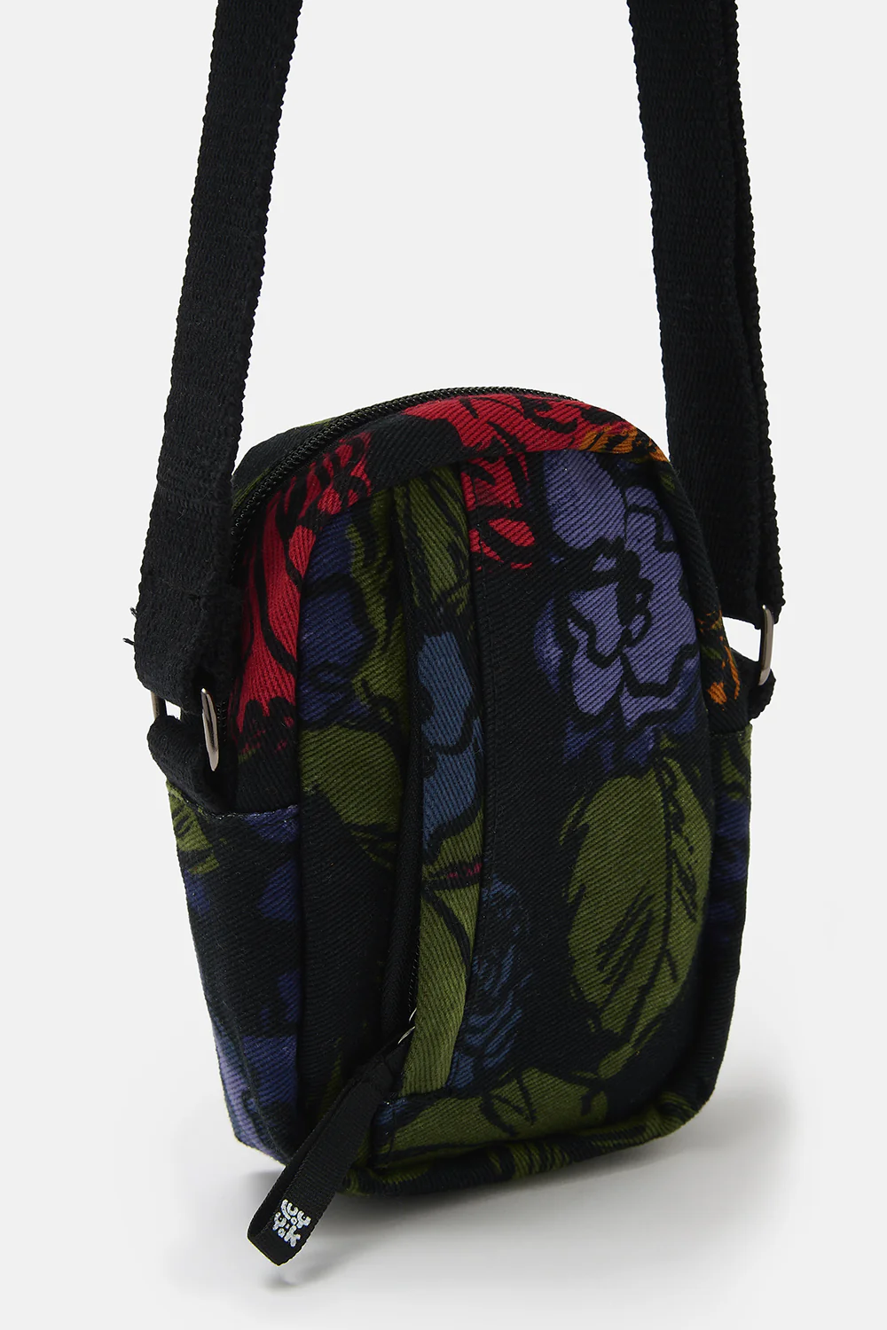 Brady - Cotton Crossbody Bag in Maria Print