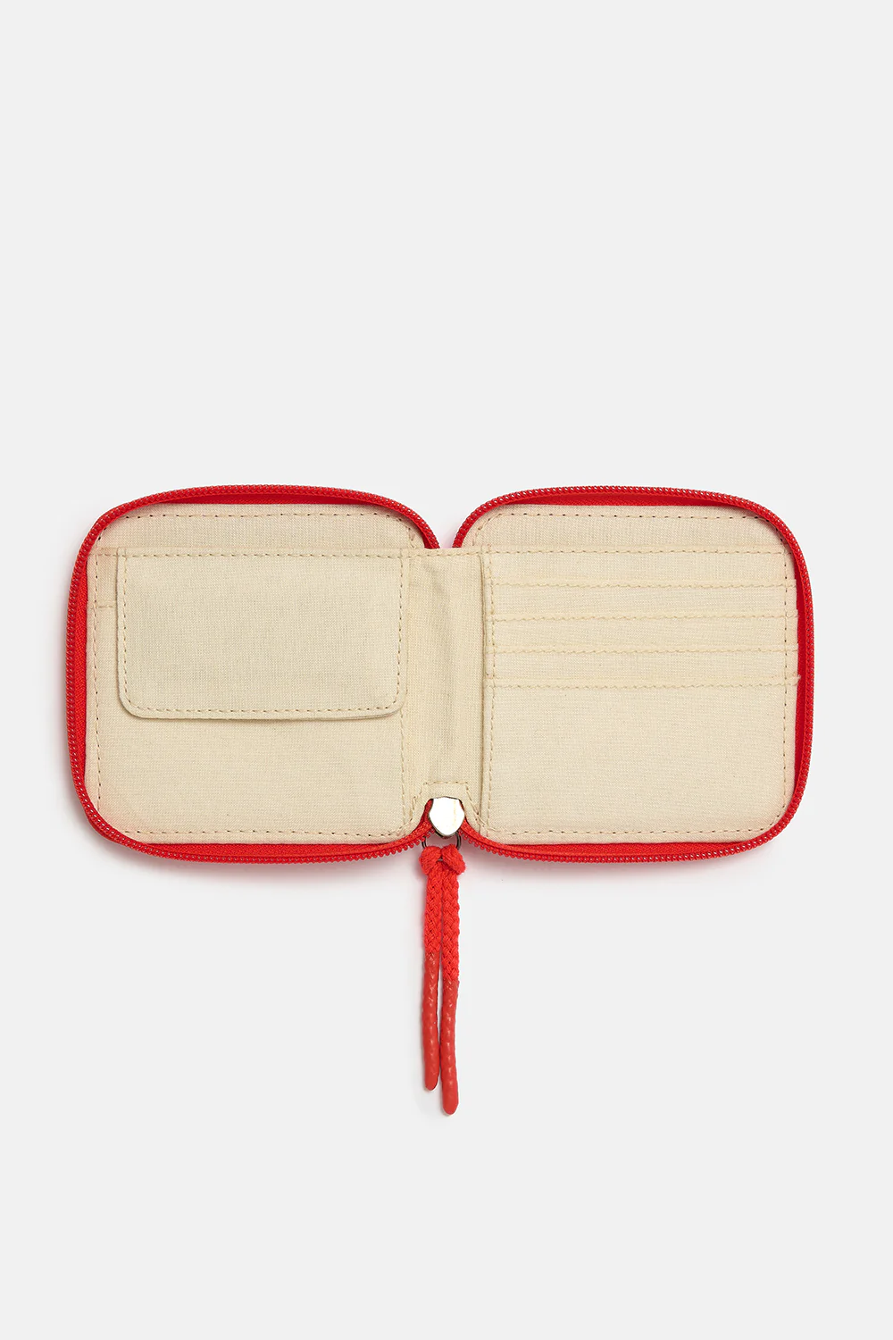 Eve - Cotton Purse in Pink Heart Cupid Print