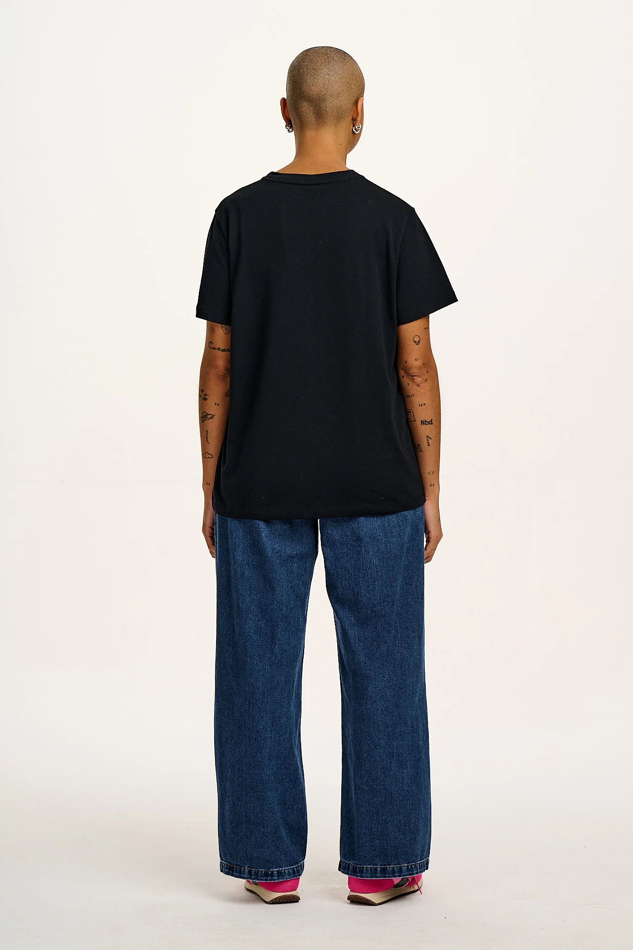 Denver - Cotton Tee in Black