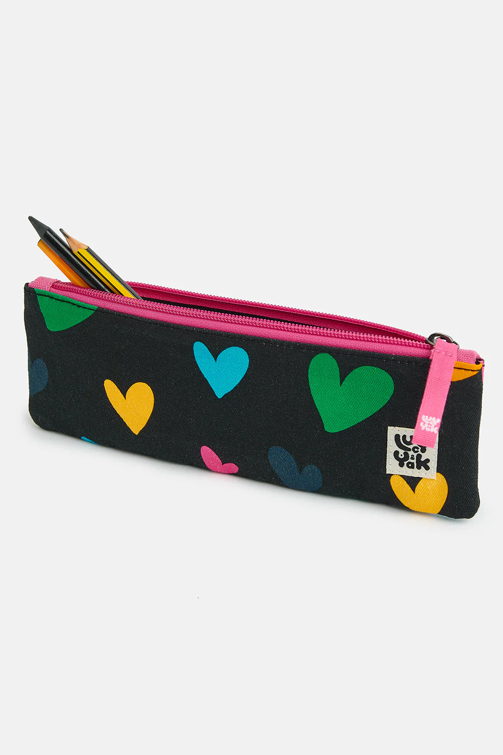 Pierra - Pencil Case Pouch in Multi Cupid Print