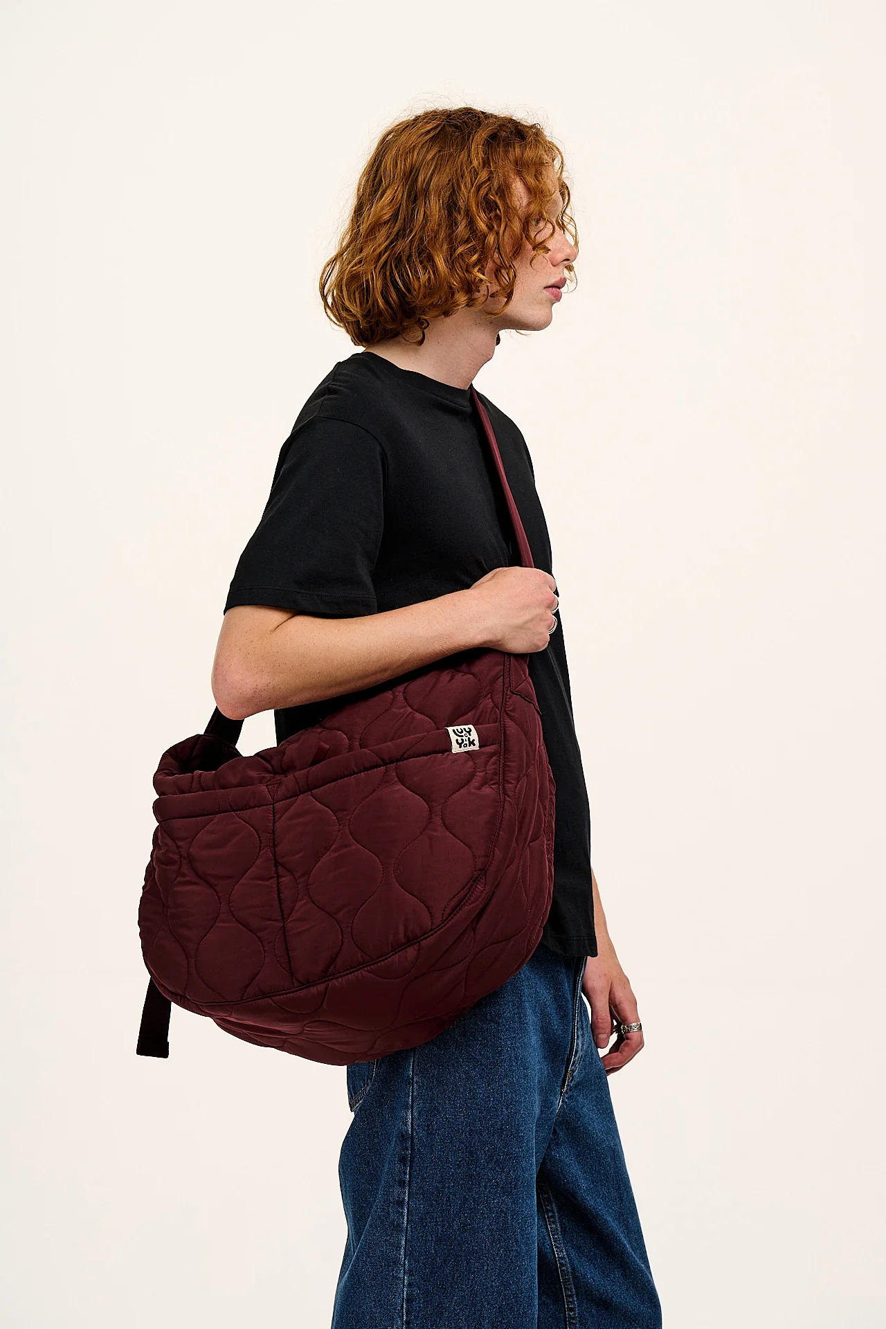 Laval - Weekend Bag in Burgundy