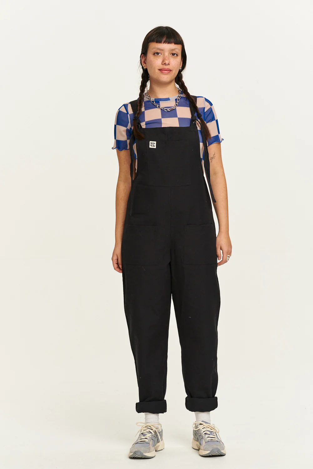 Original - Cotton Dungarees in Black