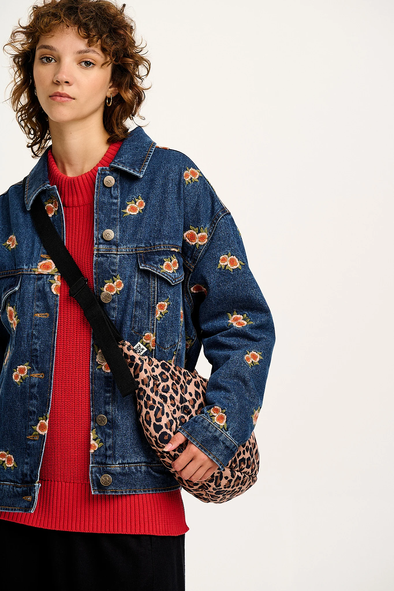 Bryony - Crossbody Bag in Leopard Print