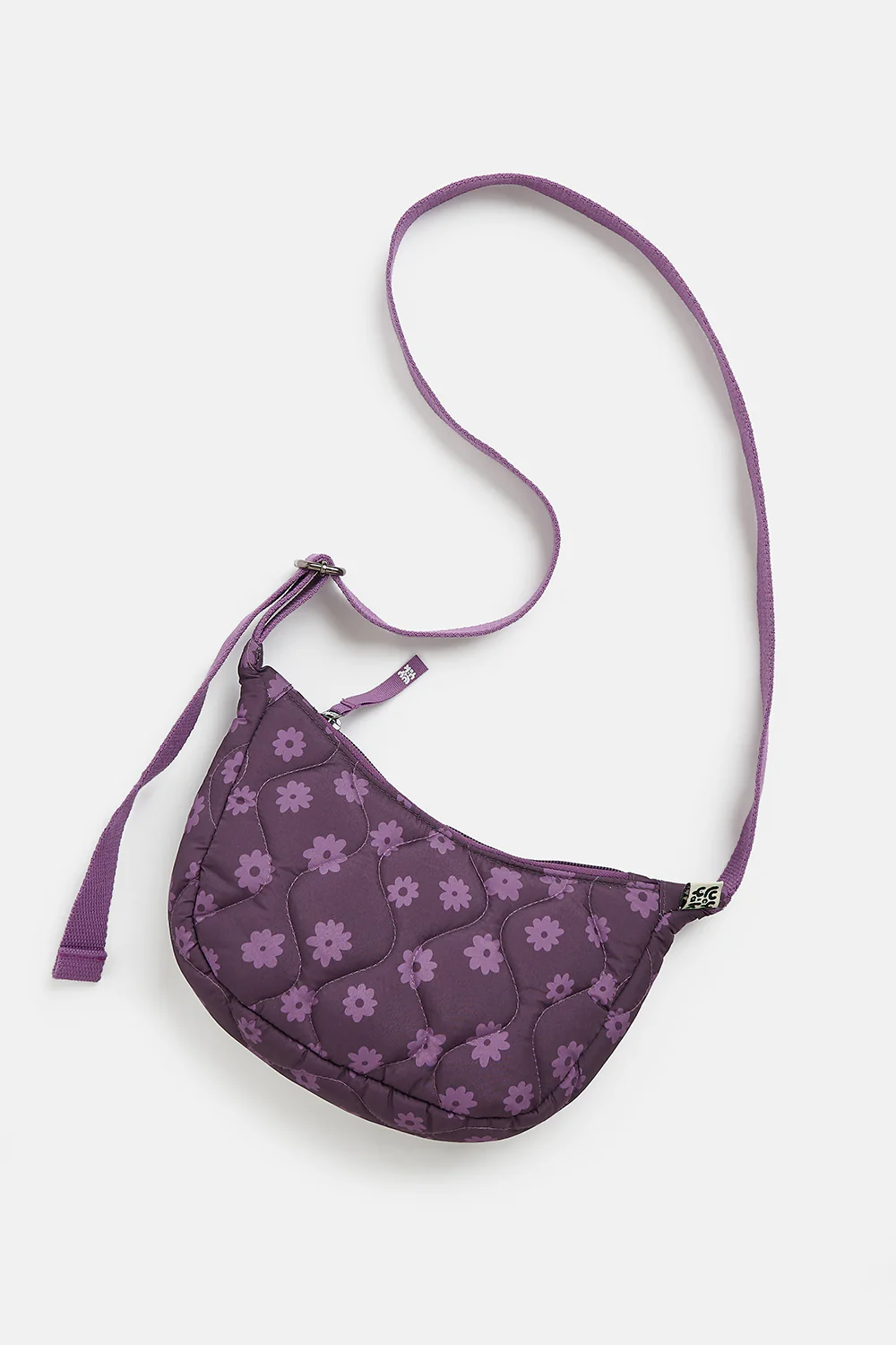 Reims -  Crossbody Bag in Purple Delano Floral Print