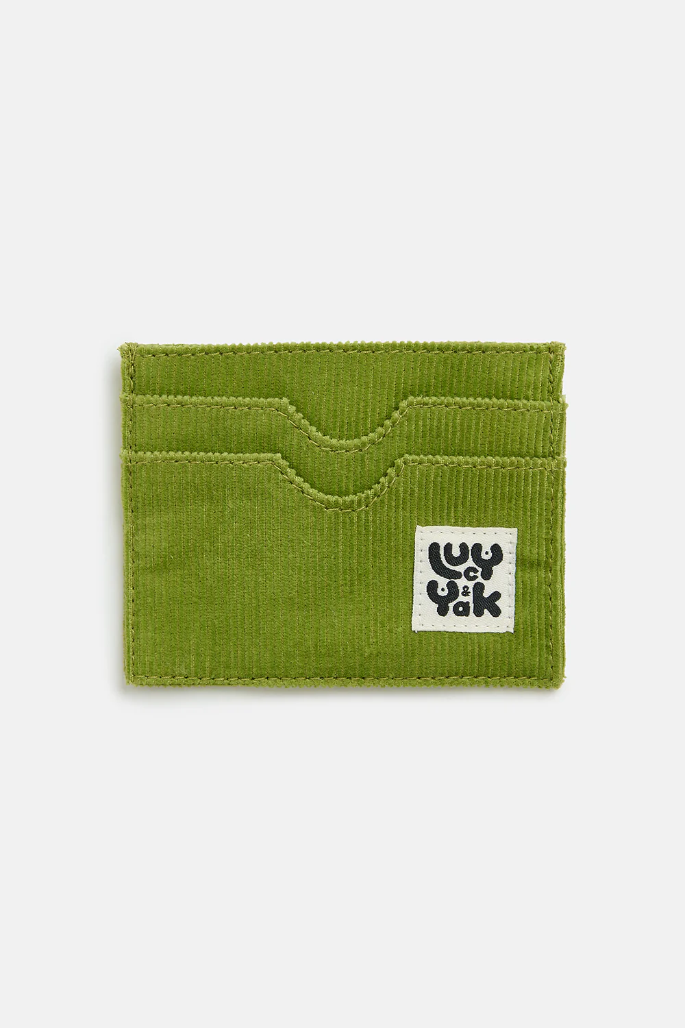 Albi - Card Holder in Lima Bean Green
