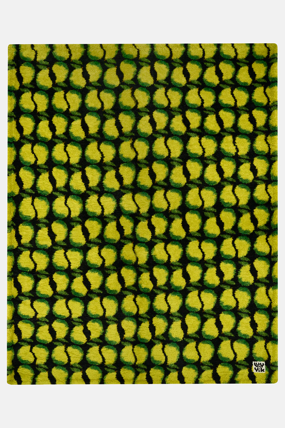 Braith - Borg Fleece Blanket in Pear Drop
