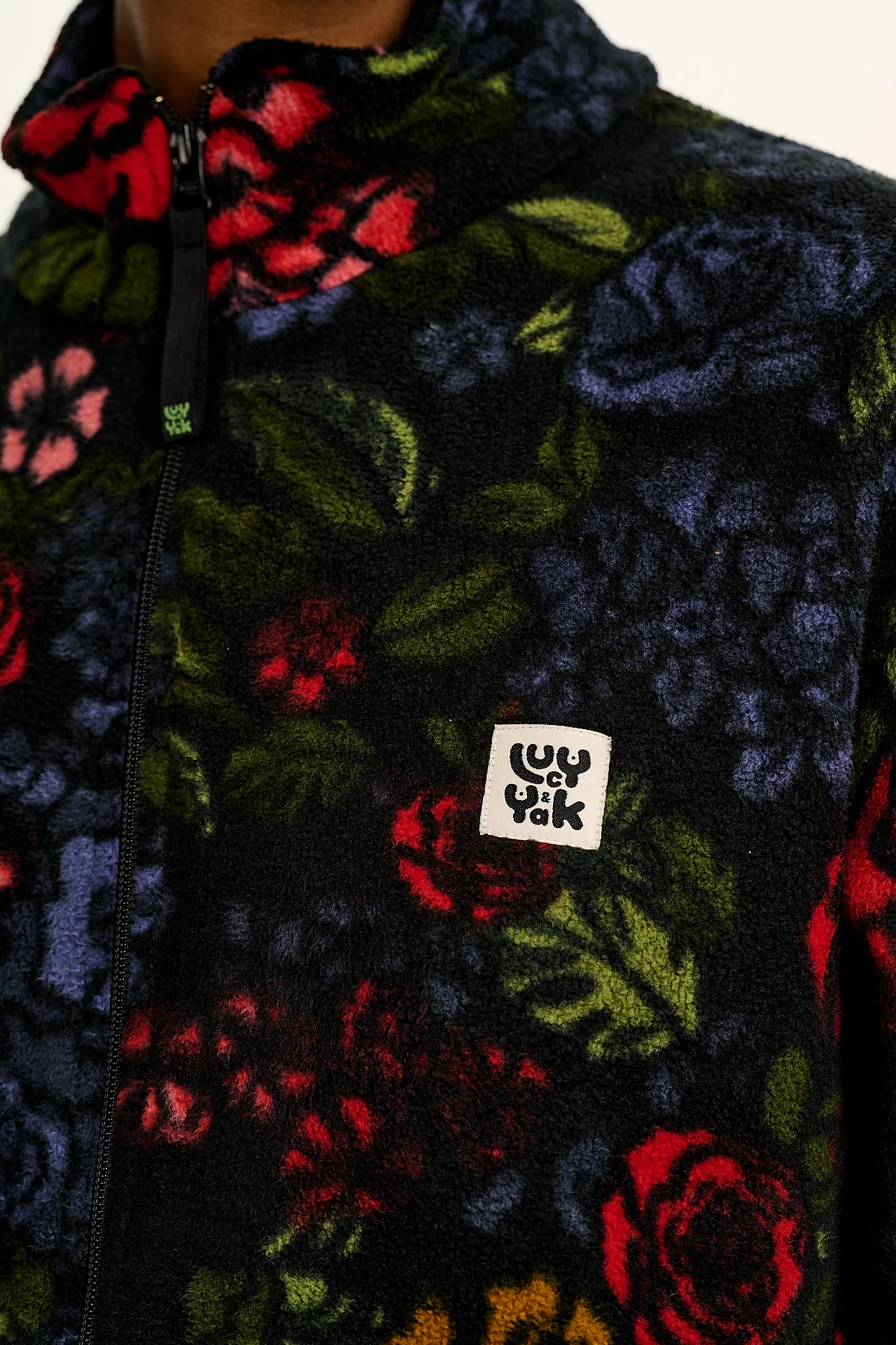 Nicks - Full Zip Polar Fleece in Maria Print