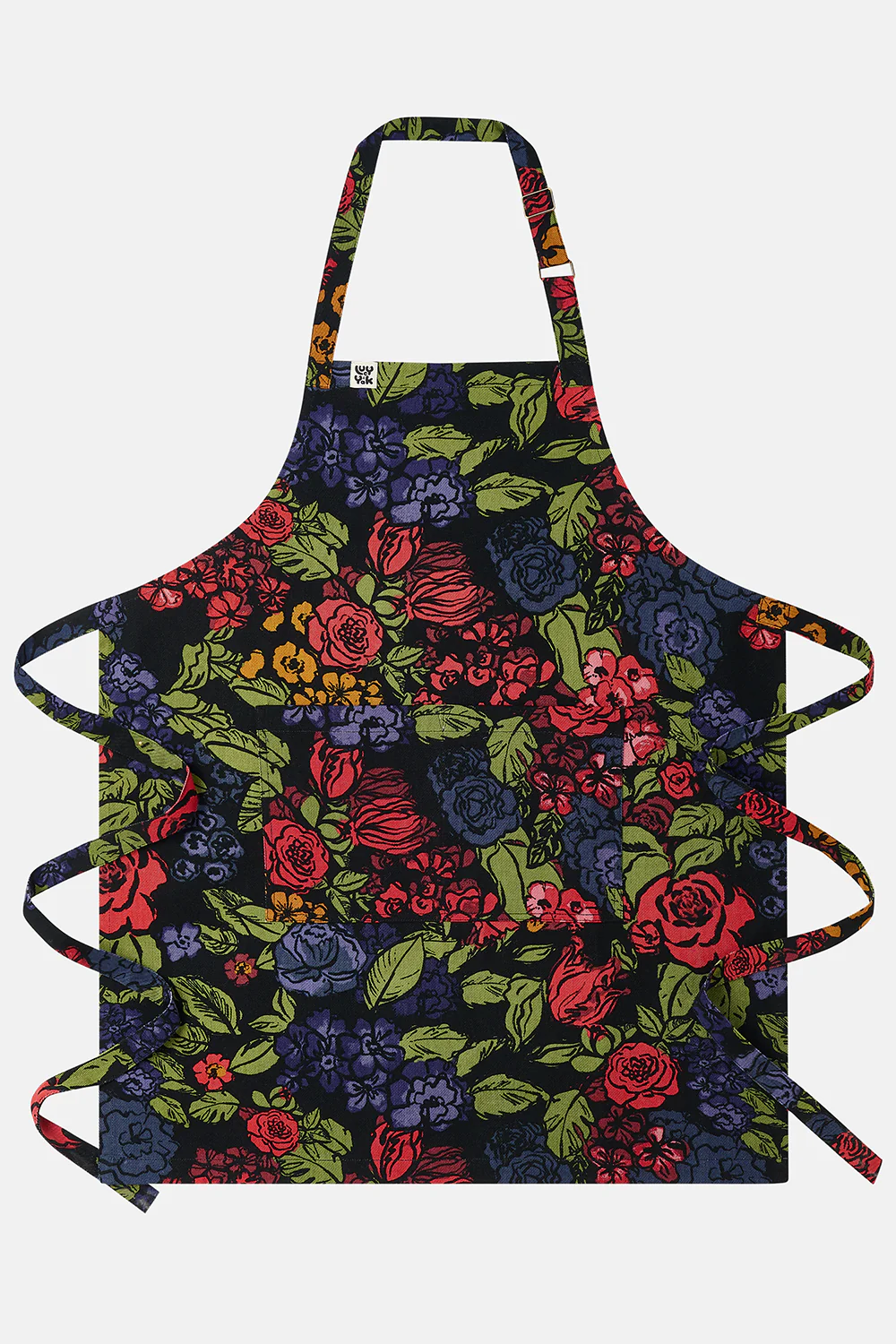 Amaia - Heavyweight Cotton Apron in Maria Print