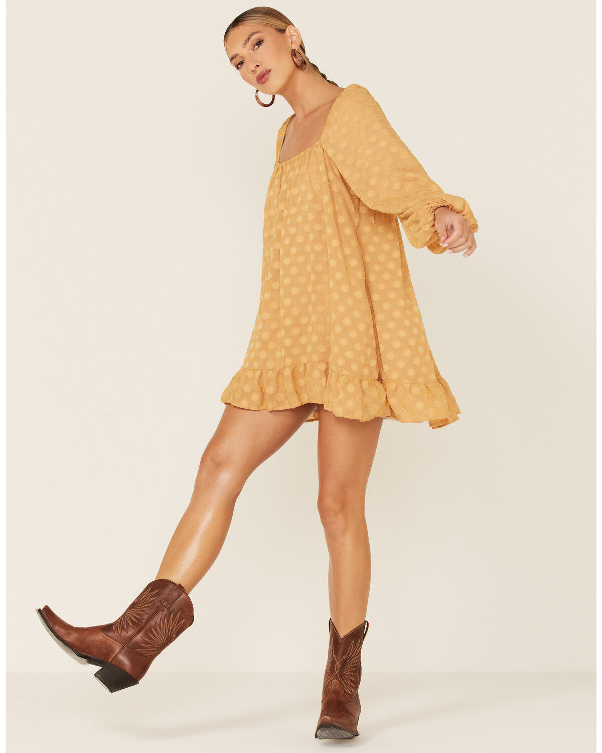 Show Me Your Mumu Women's Dot Briar Mini Dress