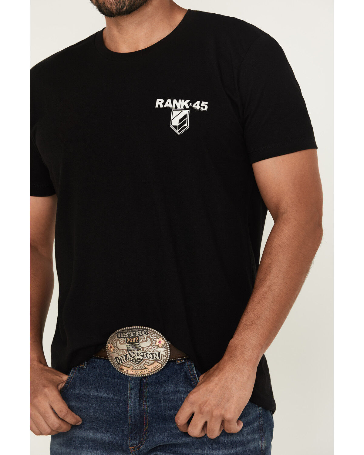 RANK 45® Men's Carter American Flag Short Sleeve Graphic T-Shirt