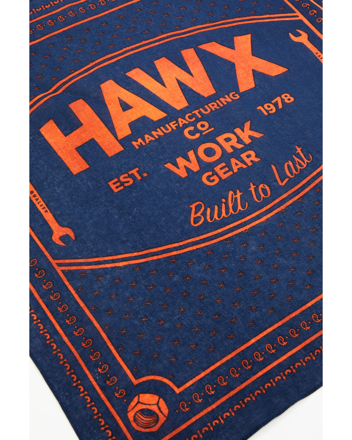 Hawx Men's Blue & Orange Bandana
