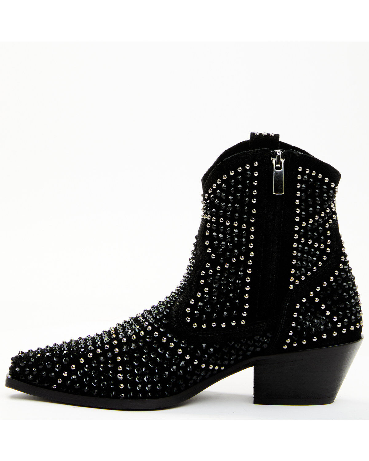 Italian Cowboy Women's Astra Studded Fashion Booties - Snip Toe