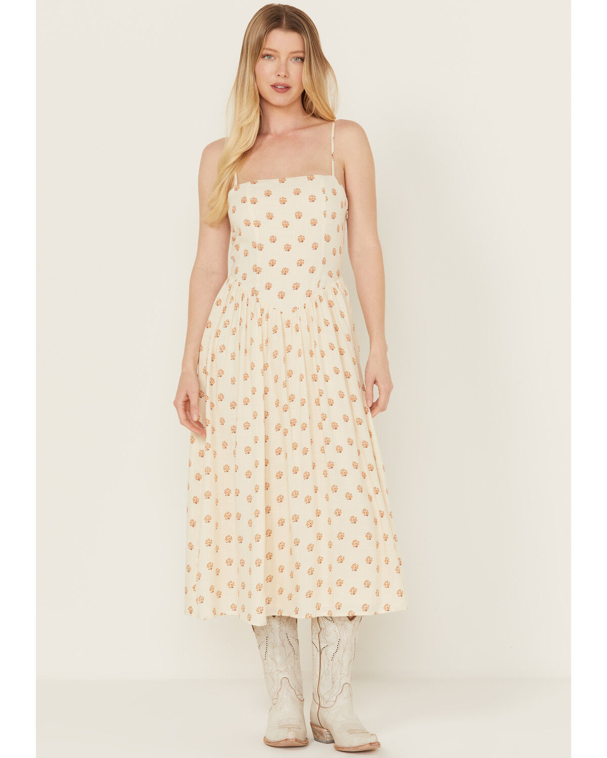 Bila Women's Floral Print Midi Dress