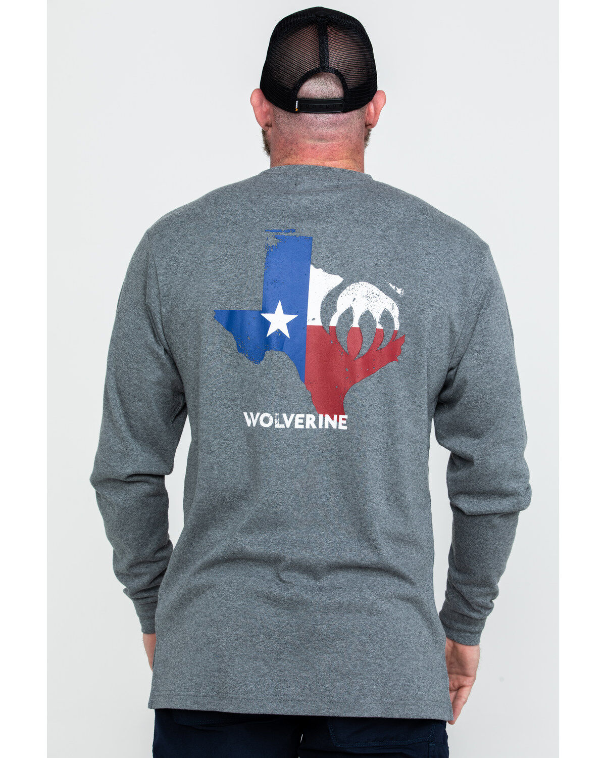 Wolverine Men's FR Sleeve Logo Work T-Shirt