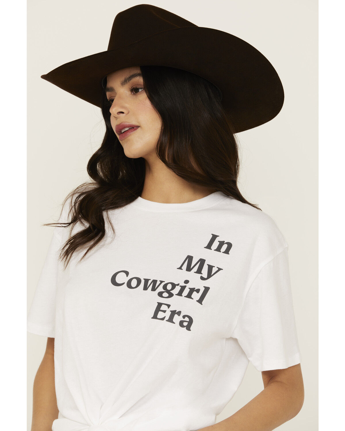 White Crow Women's Cowgirl Era Short Sleeve Graphic Tee