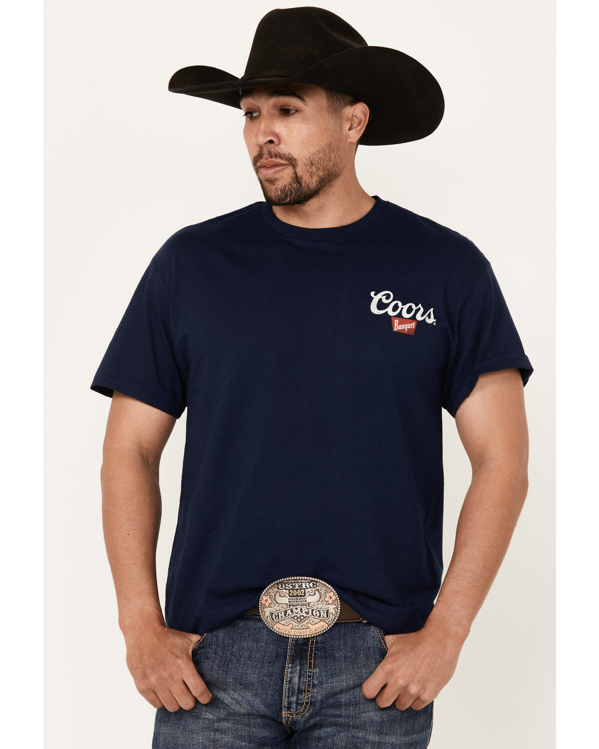 Coors Men's Boot Barn Exclusive Logo Steer Head Short Sleeve Graphic T-Shirt