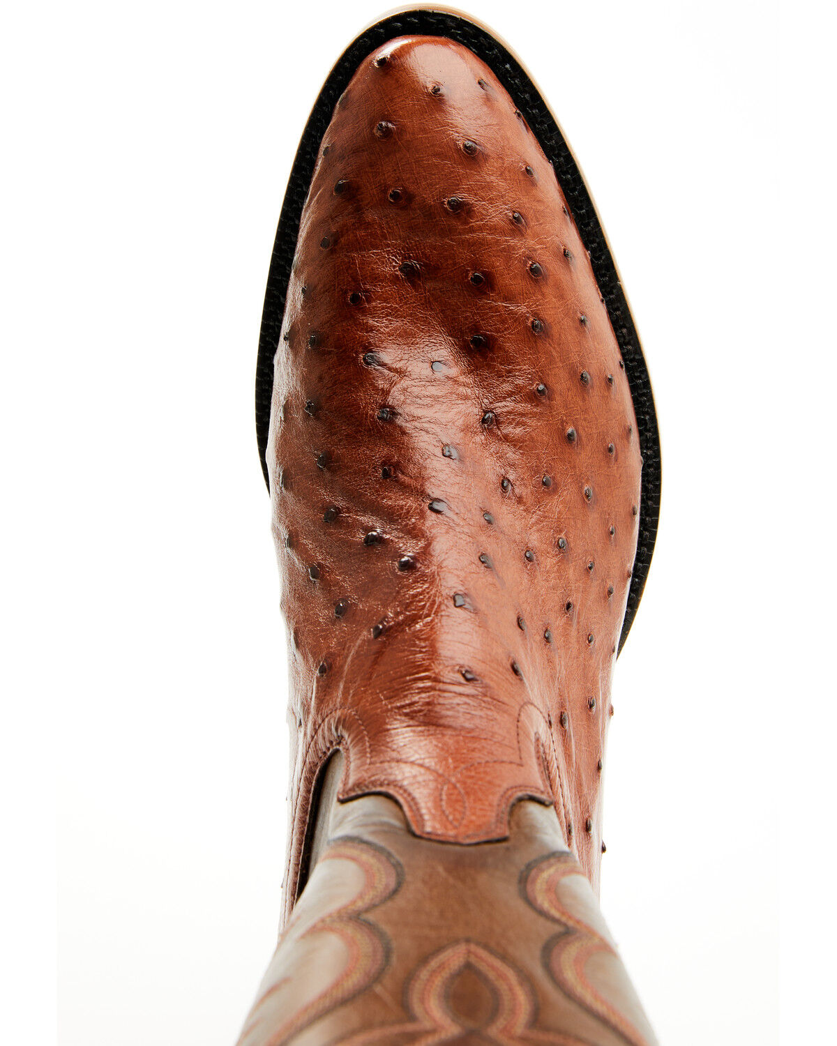 Tony Lama Men's Kenway Exotic Ostrich Western Boots - Round Toe
