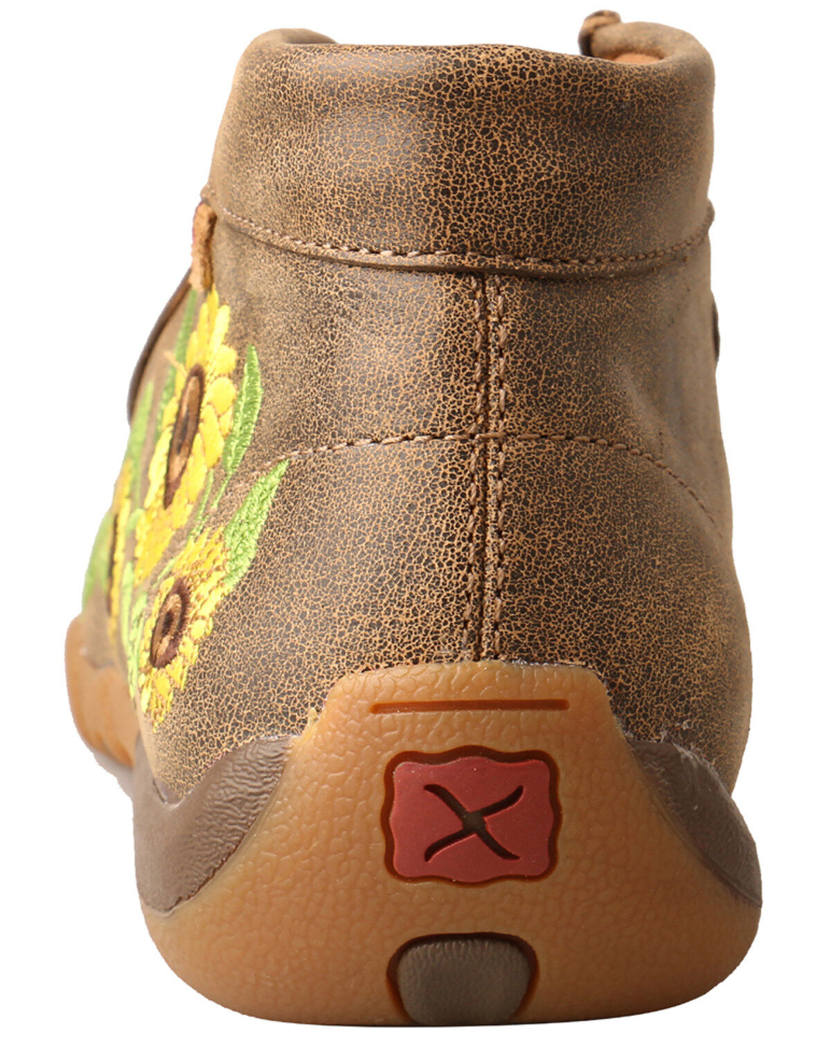 Twisted X Women's Sunflower Chukka Driving Shoes - Moc Toe