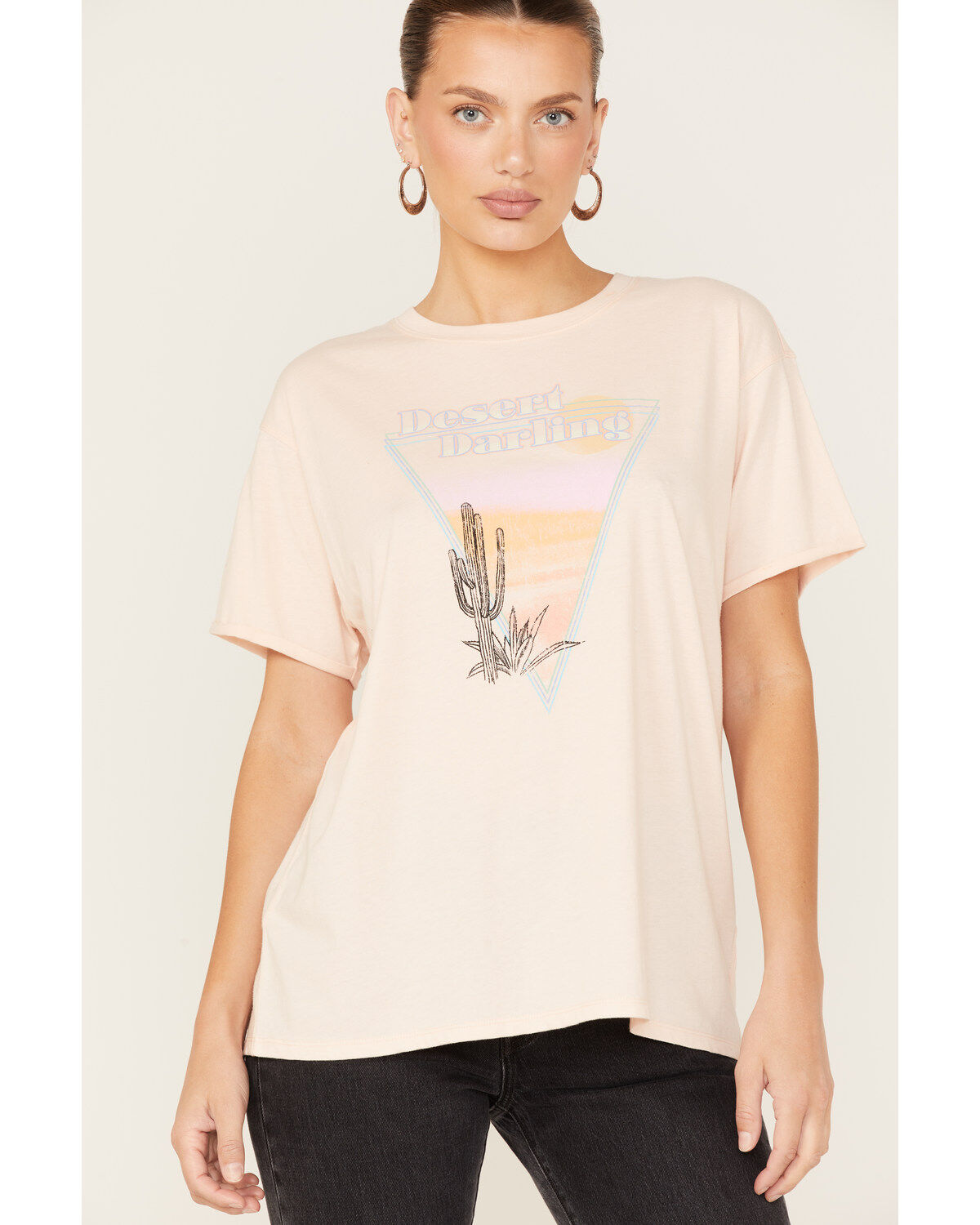 White Crow Women's Desert Darling Oversized Graphic Tee
