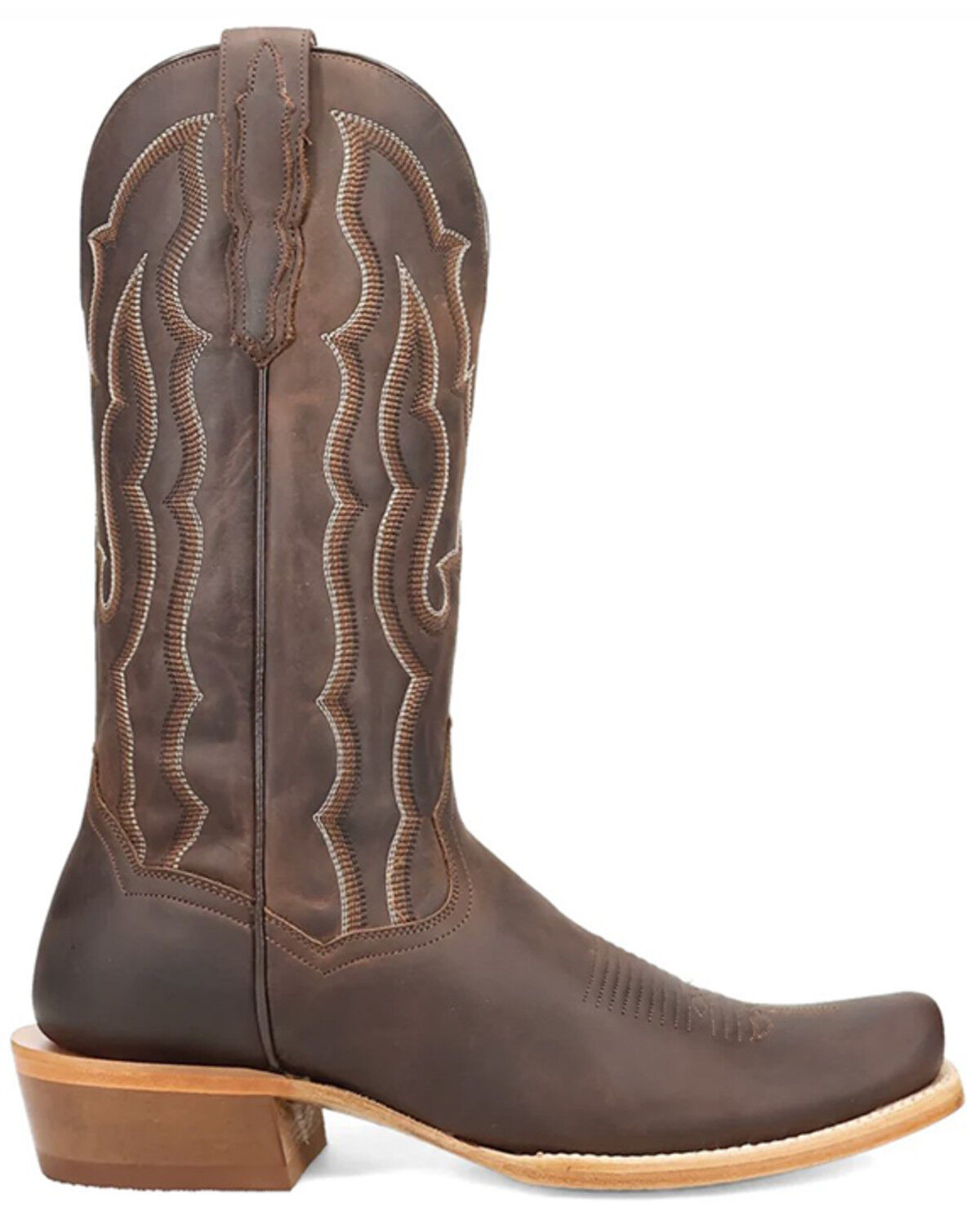 Dan Post Men's Oakwood Distressed Western Boots - Square Toe