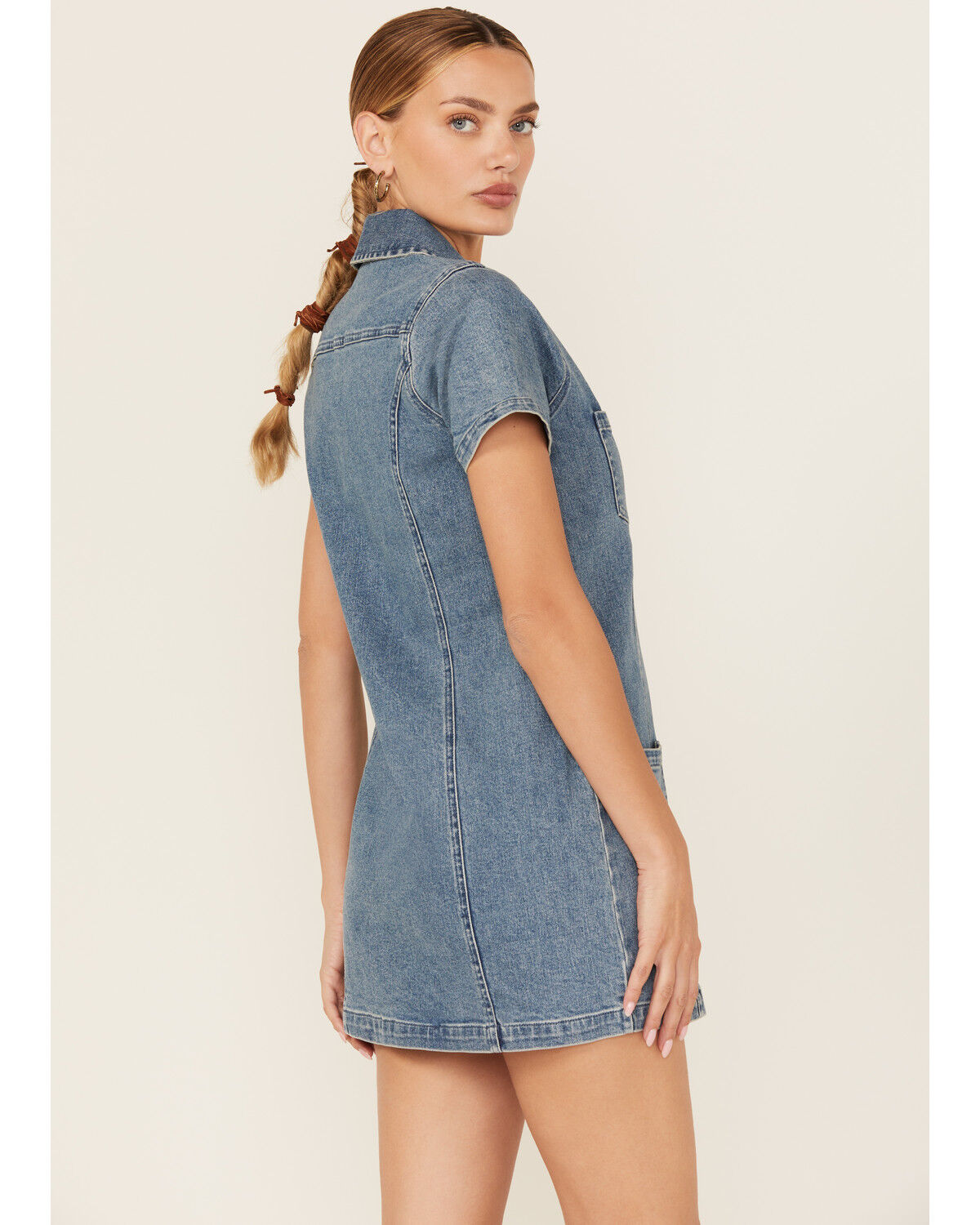 Show Me Your Mumu Women's Denim Mini Dress