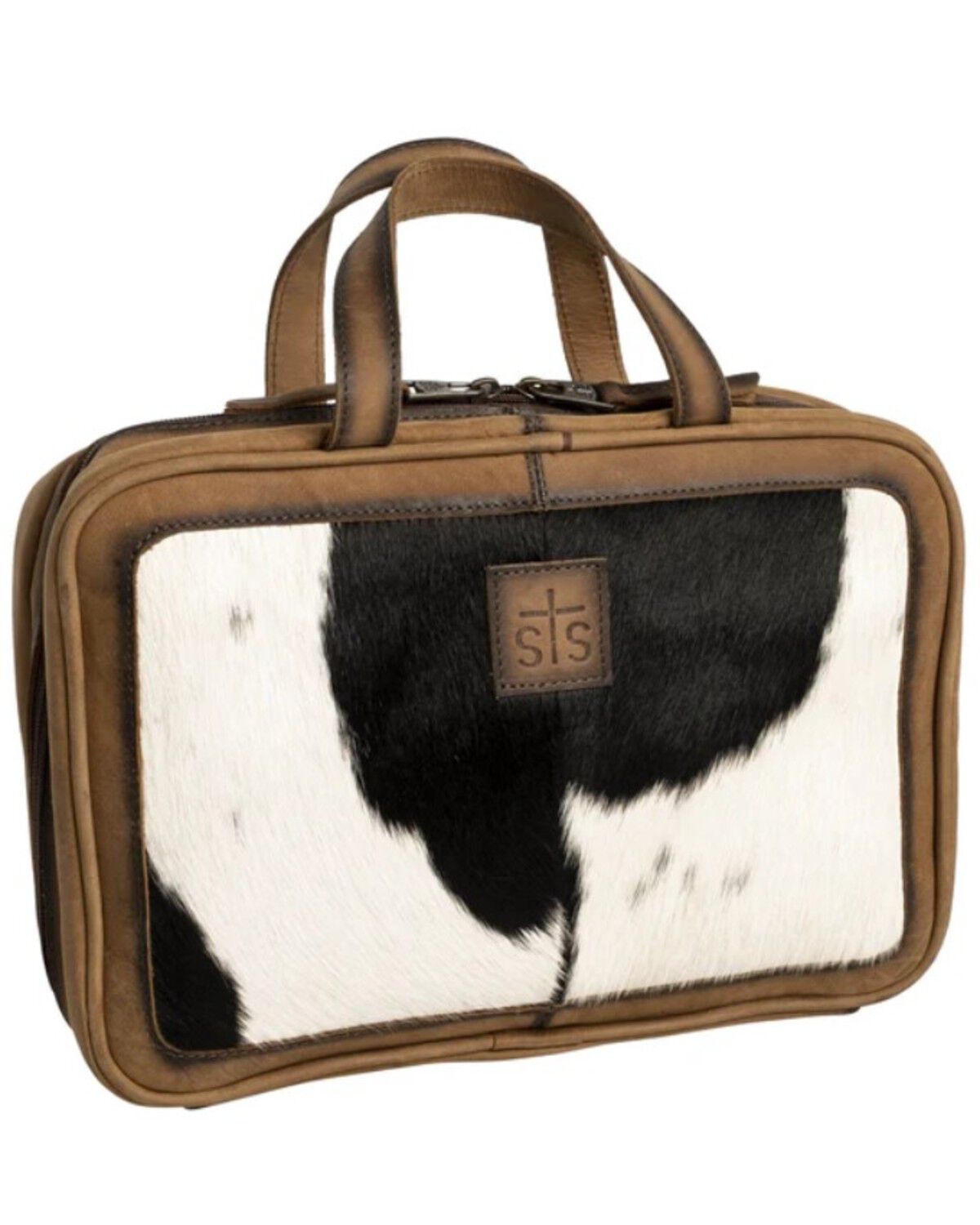 STS Ranchwear by Carroll Cowhide Toiletry Bag